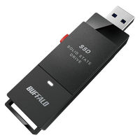 ポータブルSSD バッファロー SSD-SCT U3-BA 超小型 Type-Cコネクタ付 USB3.2（Gen2）
