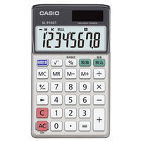 カシオ計算機 CASIO 電卓 小型 グリーン購入法適合 時間計算機能付き 8桁 SL-910GT-N 1個