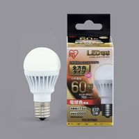 アイリスオーヤマ LED電球 E17 全方向タイプ 60形相当（760lm） LDA
