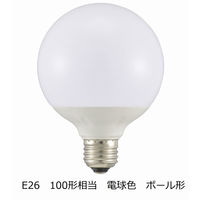 オーム電機 LED電球 ボール電球形 E26 全方向 LDG AG24