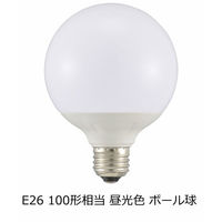 アスクル】アイリスオーヤマ LED電球 E26 ボール球形 60W相当（700lm 