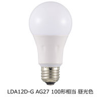 オーム電機 LED電球 E26 全方向12.4W 昼光色 LDA12D-G AG27 1個