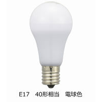 オーム電機 LED電球 小形 E17 40形相当 LDA4 G-E17
