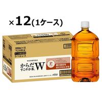 【トクホ・特保】コカ・コーラ からだすこやか茶W 1.05L ラベルレス 1箱（12本）