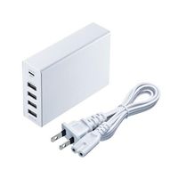 エスコ（esco） AC100V/AC充電器（USB PD対応/1+4ポート） 1個 EA940CD-251（直送品）
