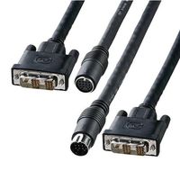 エスコ（esco） 10m DVI工事配線ケーブル（シングルリンクモード用） 1個 EA940PV-6（直送品）