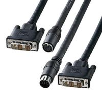 エスコ（esco） 15m DVI工事配線ケーブル（シングルリンクモード用） 1個 EA940PV-7（直送品）