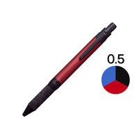 三菱鉛筆 消せる3色ボールペン ユニボール アールイー3　ビズ　ボルドー URE3100005.65 1本（直送品）