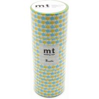 mt マスキングテープ 8P（8巻セット）スクエア [幅15mm×7m] MT08D カモ井加工紙