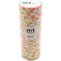 mt マスキングテープ 8P（8巻セット）プール [幅15mm×7m] MT08D カモ井加工紙