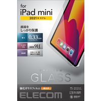 iPad mini 2021モデル 第6世代 8.3インチ ガラスフィルム TB-A21SFLGG エレコム