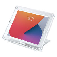 タブレットスタンド iPad用10.2インチ（第7/8/9世代対応） ハイクオリティ アクリル 透明クリア FTS01CR