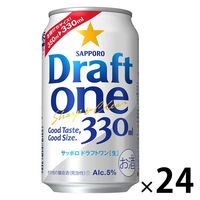 第3のビール　新ジャンル　ドラフトワン　(Draftone)　330ml　1ケース(24本)