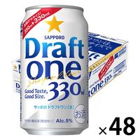 第3のビール　新ジャンル　ドラフトワン　(Draftone)　330ml　2ケース(48本)