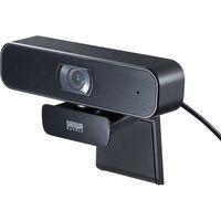 サンワサプライ ステレオマイク内蔵WEBカメラ CMS-V64BK 1個（直送品）