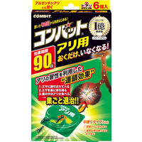 KINCHO コンバット 蟻用 駆除剤 約3ヶ月間有効 1箱（6個入） アリ 置き型 大日本除虫菊 キンチョー キンチョウ