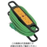 日動工業 日動 ハンドリール 100V 3芯×10m 緑 アース付 HRE104G 1台