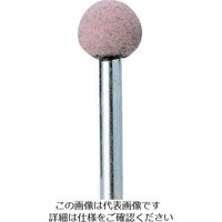 柳瀬 ヤナセ 軸付砥石（PA）球型 16×16×6 PA16B 1本 812-2769（直送品）