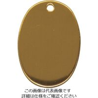 光（ヒカリ） 光 小判札 真鍮 ゴールド KF47-7 1セット（5枚） 216-0572（直送品）