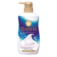バウンシア ボディソープ ホワイトソープの香り ポンプ 500ml 牛乳石鹸共進社
