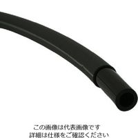 千代田通商 チヨダ エルフレックスLE-Sタイプ 8mm/100m 黒 LE-S8-100 BK 1巻 808-3045（直送品）