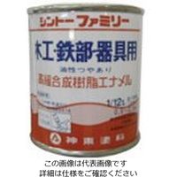 シントーファミリー シントー 高級合成樹脂エナメル 黄色 1／12L 3209-0.08 1セット（12缶） 851-1922（直送品）