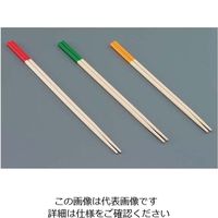 アズワン 竹 カラー菜箸 3点セット（TNK印） 1セット 61-6532-54（直送品）