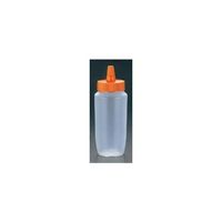 江部松商事（EBEMATSU） ドレッシングボトル（ネジキャップ）HPP-360 410ml オレンジ 1個 61-6655-17（直送品）