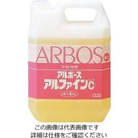 アルボース（ARBOS） アルボース アルファインC（中性洗剤）4kg 1個 61-6752-66（直送品）