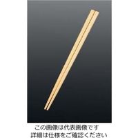 江部松商事（EBEMATSU） エコスティック箸 アイボリー（ロゴ有） 1組 61-6768-80（直送品）