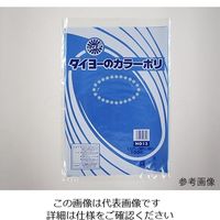 中川製袋化工 ポリ袋 タイヨーのカラーポリ ブルー NO18 1ケース（1000枚） 62-2696-02（直送品）