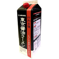 アリアケジャパン 「業務用」行列自慢東京醤油ラーメンスープ　6本：1.8L（直送品）