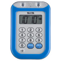 タニタ 大音量タイマー100分計 TD-377 青　2個入 7120377-2 1セット（2個入）（直送品）