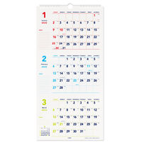 エムプラン 【2022年版】ベーシック 壁掛け カレンダー