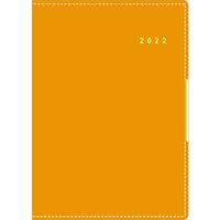 高橋書店 【2022年版】リシェル4 A6 見開き1週間 月曜始まり オレンジ 214 1冊（直送品）