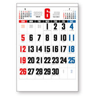 杉本カレンダー 2022年壁掛けカレンダー 3色デラックス文字 A2 SG-453 1冊