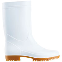 弘進ゴム 耐油耐滑衛生白長靴 ゾナG5 白 23.5cm ZONA 標準インソールタイプ 1足（わけあり品）