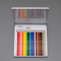 エスコ（esco） 24色 クーピー色鉛筆セット 1セット（4組） EA765MV-252（直送品）