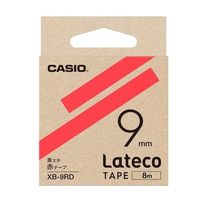 エスコ（esco） 9mm テープカートリッジ（赤に黒文字） 1セット（10個） EA761DR-514（直送品）