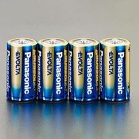 エスコ（esco） ［単2x 2本］ 乾電池・エボルタ 1セット（30本：2本×15パック） EA758YR-2Z（直送品）