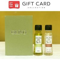 【手土産やプレゼントに】 「OLiVO」オリーブオイルとモデナ産ホワイトバルサミコ酢セット ギフトカード スタンダード封筒（直送品）