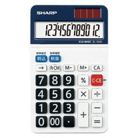 シャープ スタンダード電卓　EL154HX ミニサイズ　1台（直送品）