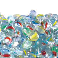 松野工業 日本製 おはじき ガラス ダイヤハジキ MIX D1231 1袋（600粒入）（直送品）