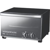 ミラーガラス オーブントースター TS-D047B ブラック 607002 1台 ツインバード工業（直送品）