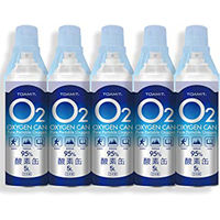 東亜産業 東亜産業 酸素缶 5L TOA-O2CAN-003 10個（直送品）