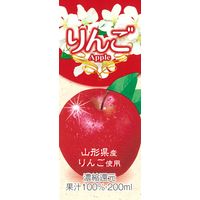 丸菱食品 山形県産リンゴ使用 りんごジュース 200ｍｌ 4571188121154 24本（直送品）