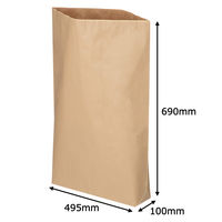 【紙袋】重包装袋（2層・舟底タイプ） 1セット（30枚:10枚入×3袋）丸紅フォレストリンクス