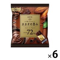 カカオの恵み シェアパック 6個 ロッテ チョコレート