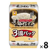 パックごはん 24食 麦ごはん 3個パック×8 東洋水産 米加工品 包装米飯