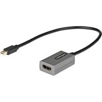 Mini DisplayPort-HDMI ディスプレイ変換アダプタ/1080p対応/30cm一体型ケーブル MDP2HDEC（直送品）